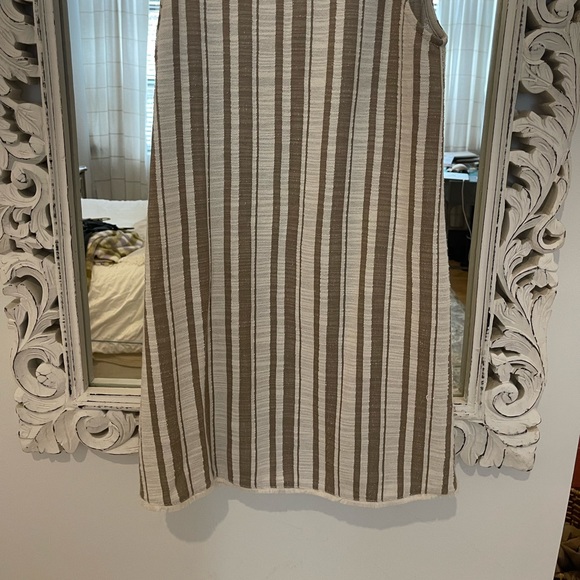 Mango Lightweight Striped Sleeveless Dress - Picture 6 of 6